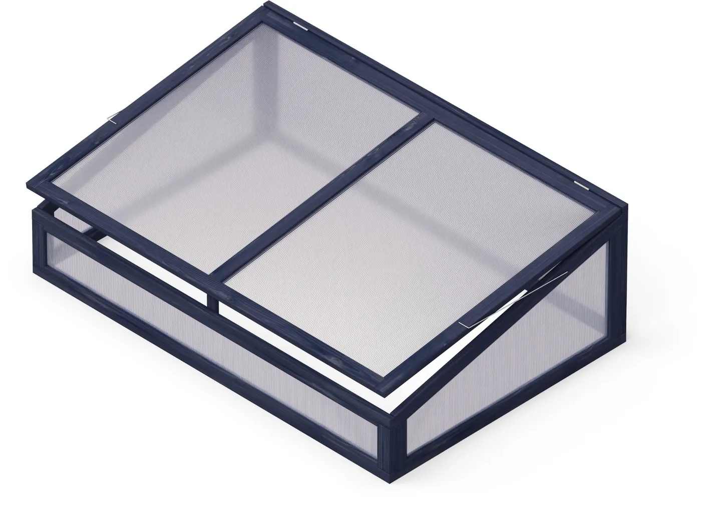 MINIKASVUHOONE ISTUTUSKASTILE UPYARD 120X80CM MUST