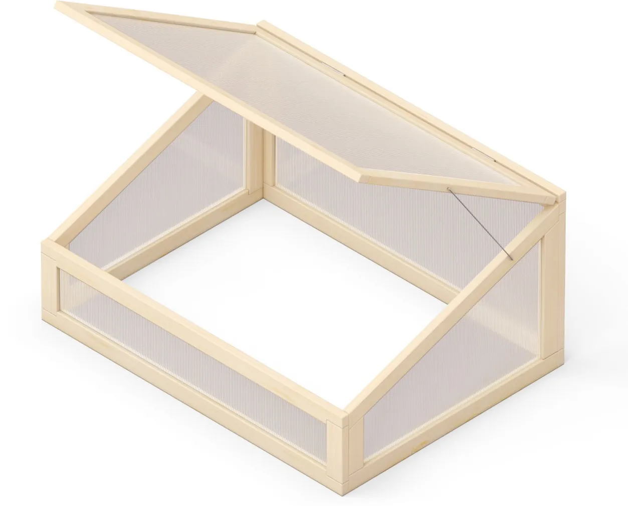 MINIKASVUHOONE ISTUTUSKASTILE UPYARD 80X60CM NATURAALNE