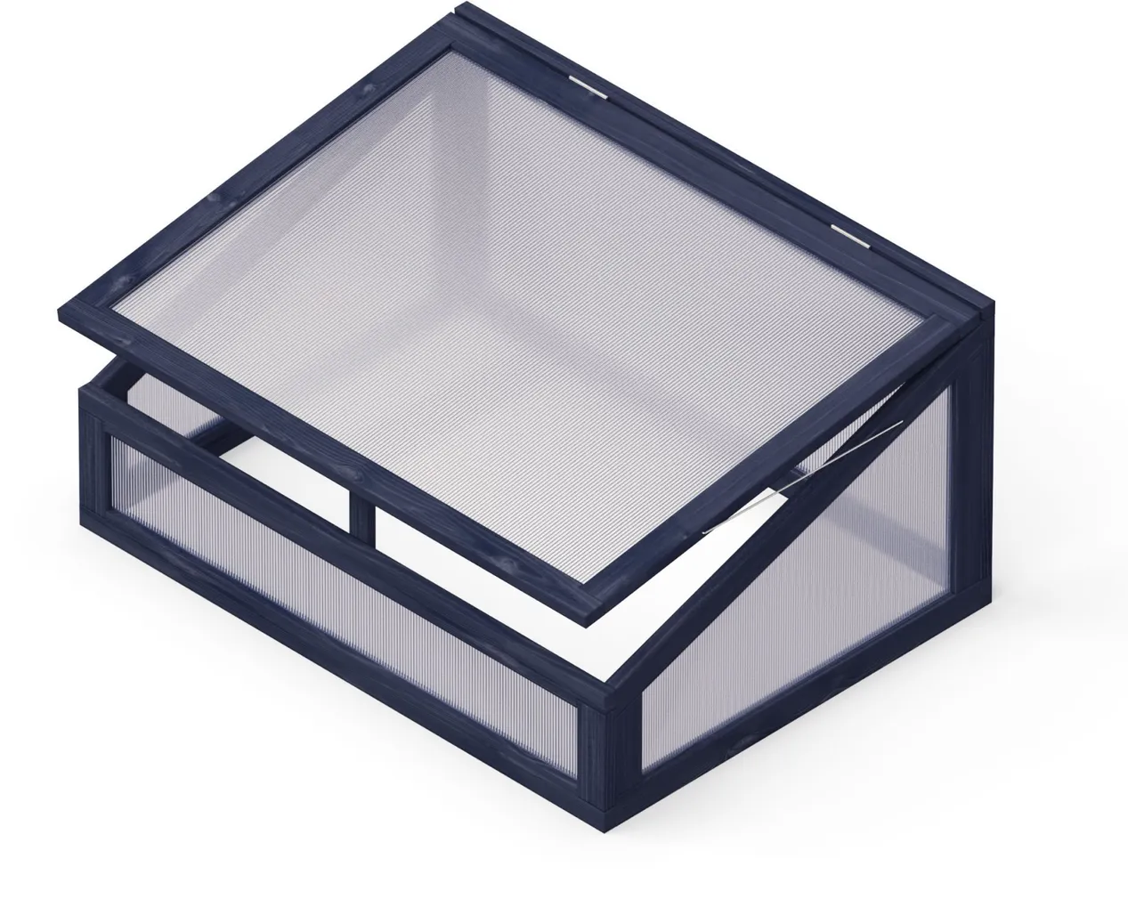 MINIKASVUHOONE ISTUTUSKASTILE UPYARD 80X60CM MUST