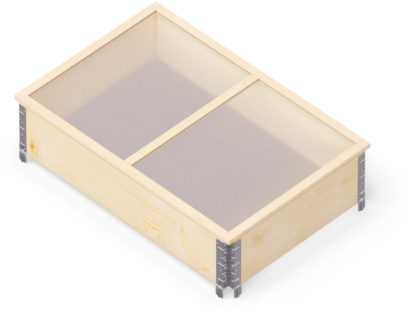 KASVUHOONE LUUK UPYARD 120X80CM NATURAALNE