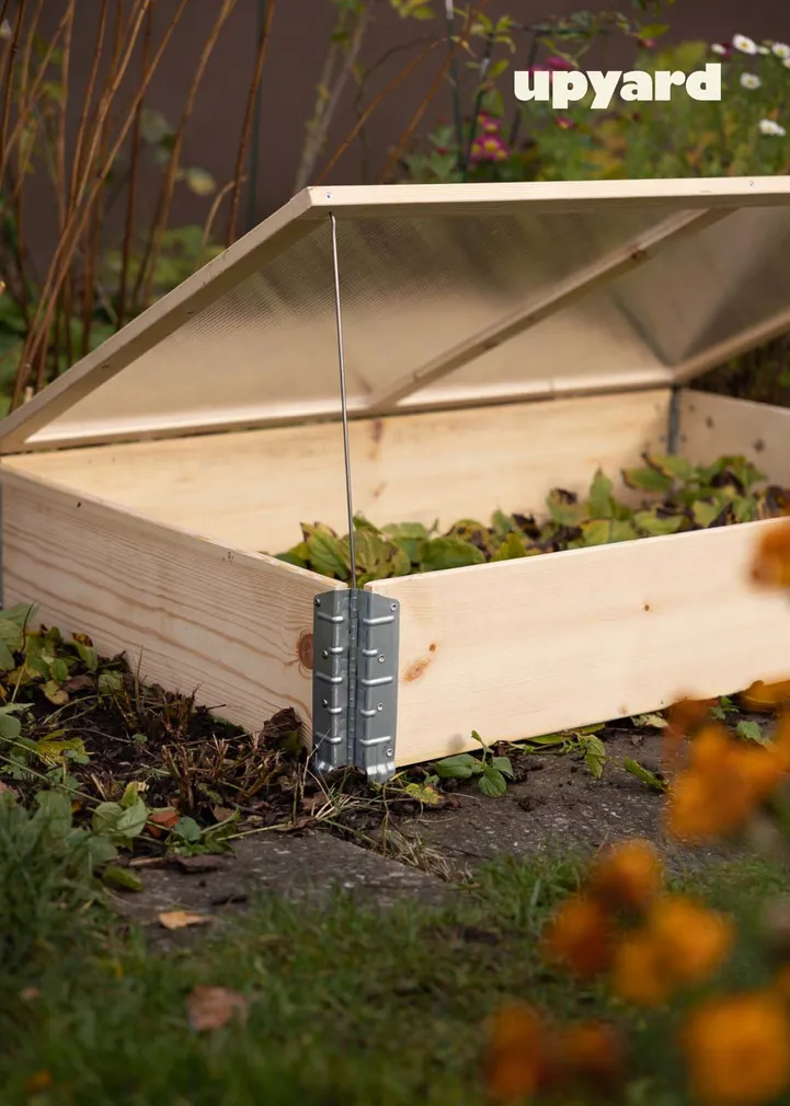 KASVUHOONE LUUK UPYARD 120X80CM NATURAALNE