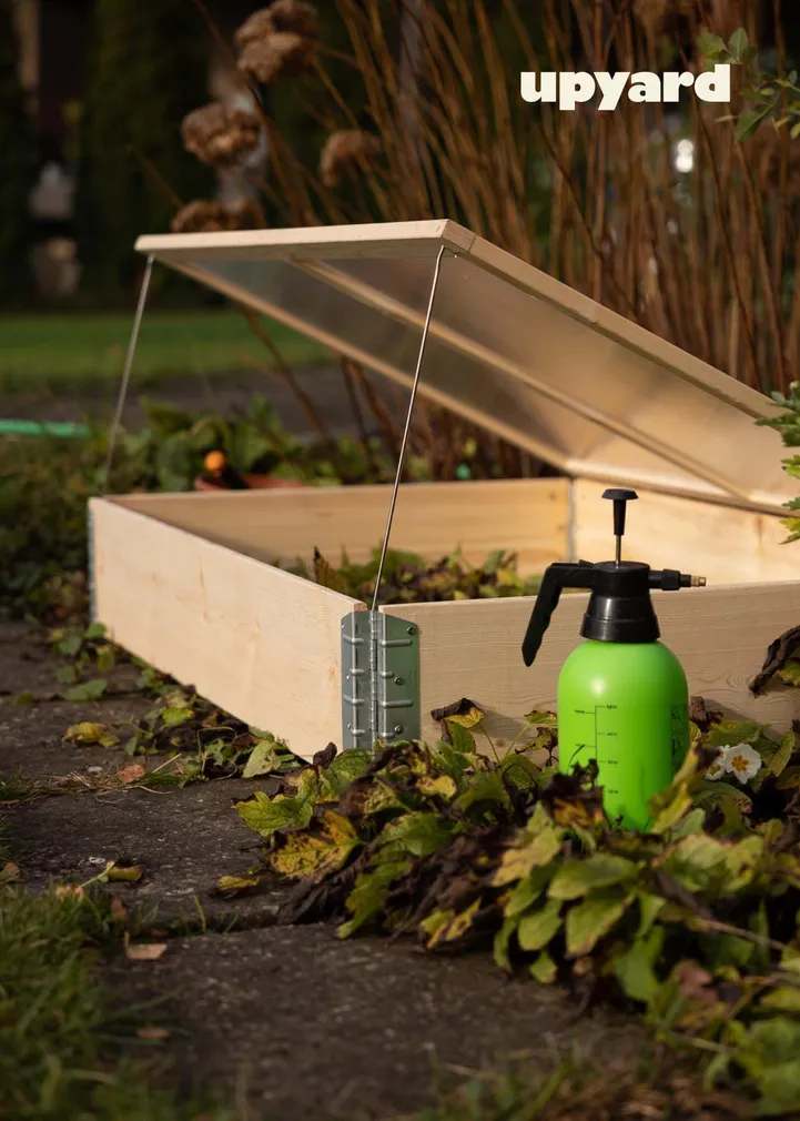 KASVUHOONE LUUK UPYARD 120X80CM NATURAALNE