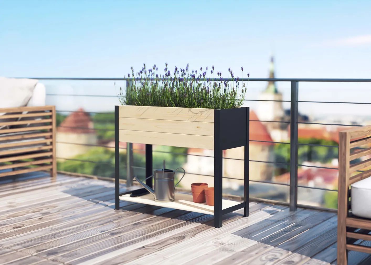 PEENRAKAST UPYARD KÕRGE 78X36CM NATURAALNE