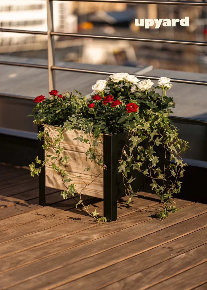 PEENRAKAST UPYARD MADAL 36X36CM NATURAALNE