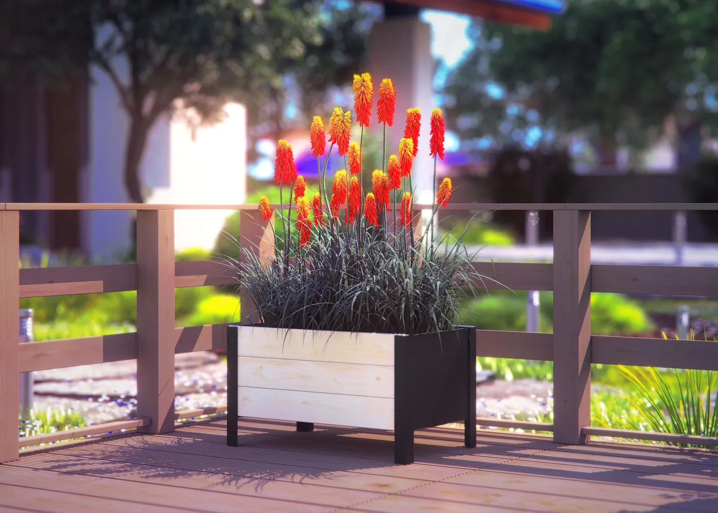 PEENRAKAST UPYARD MADAL 58X36CM NATURAALNE