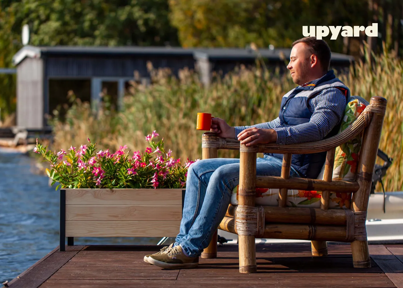 PEENRAKAST UPYARD MADAL 78X36CM NATURAALNE