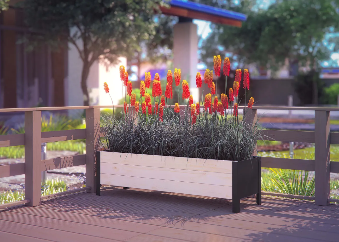 PEENRAKAST UPYARD MADAL 118X36CM NATURAALNE