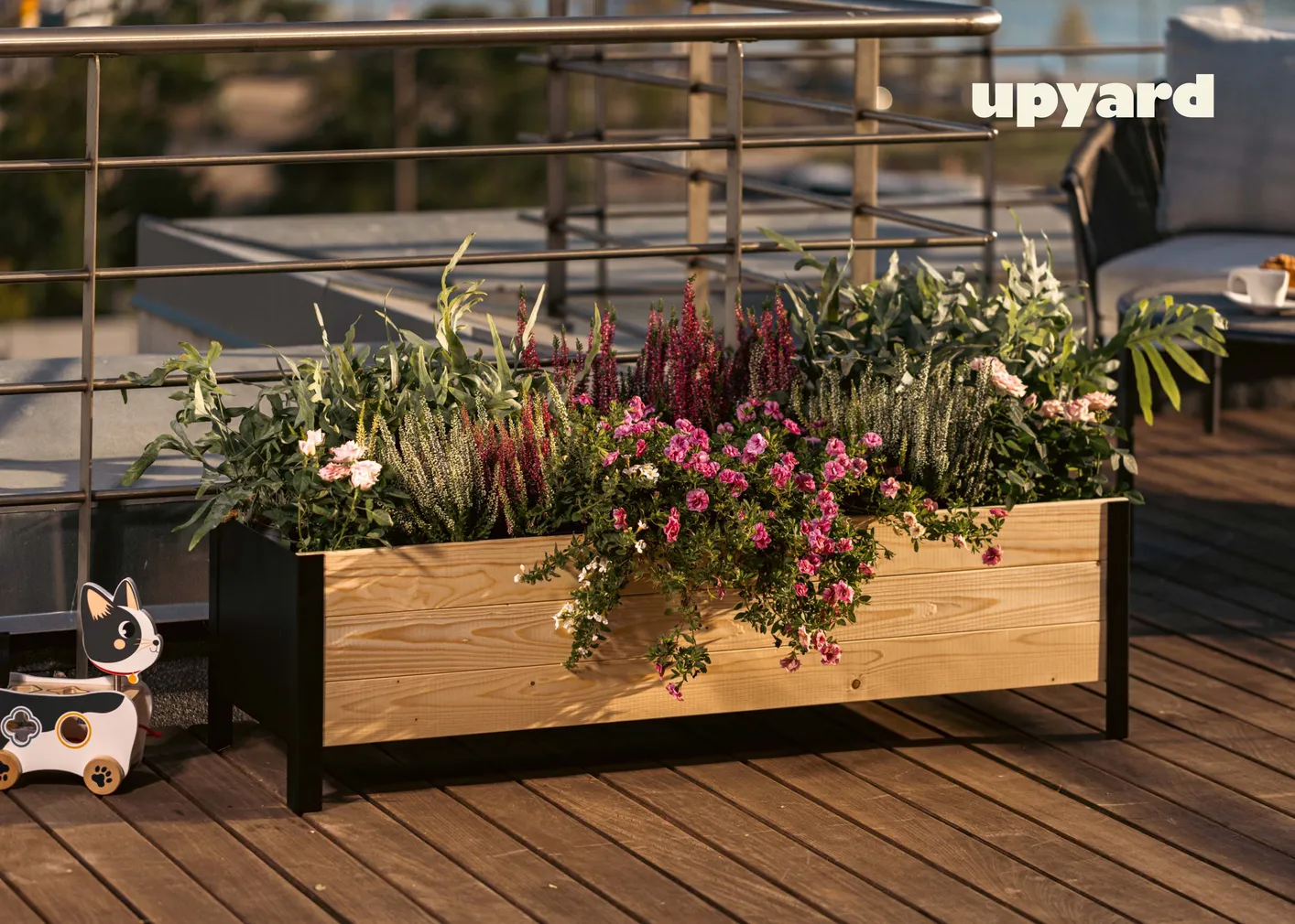 PEENRAKAST UPYARD MADAL 118X36CM NATURAALNE