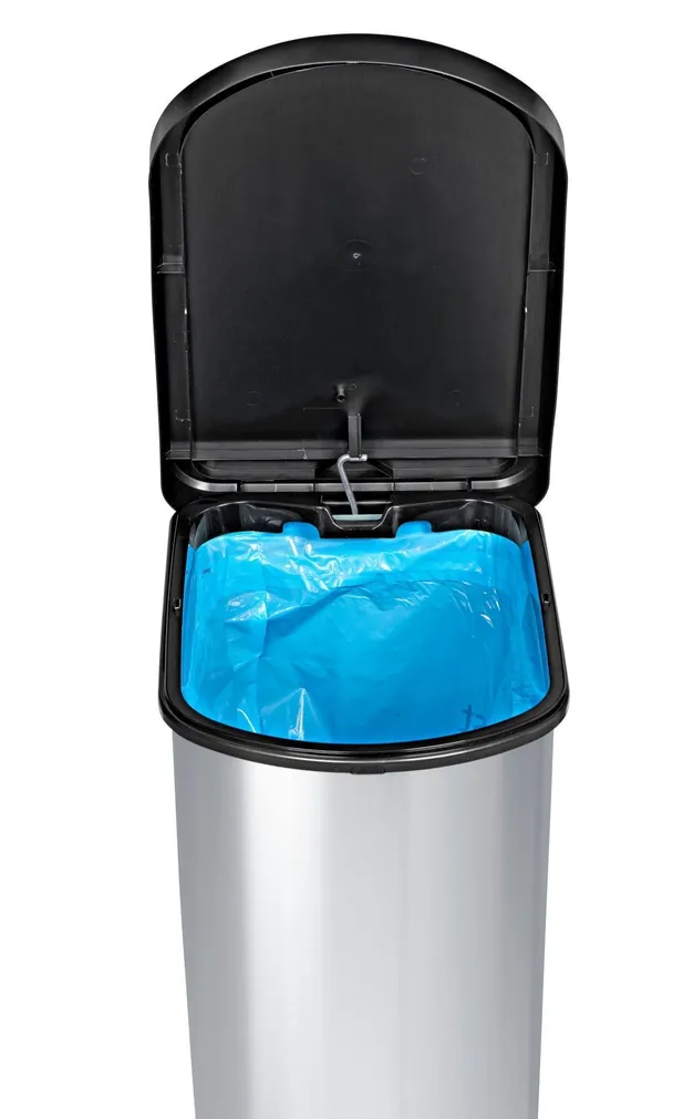 PRÜGIKAST ROTHO PASO PEDAALIGA MUST/HÕBEDANE 50L