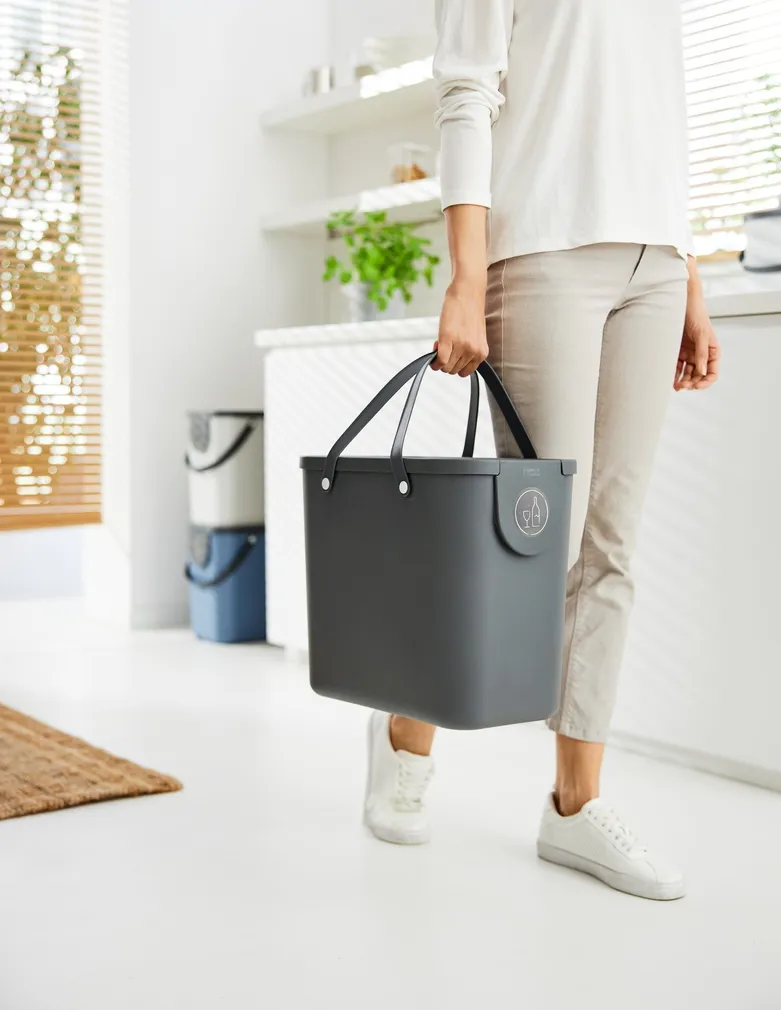 PRÜGISORTEERIMISKONTEINER ROTHO ALBULA MUST 25L