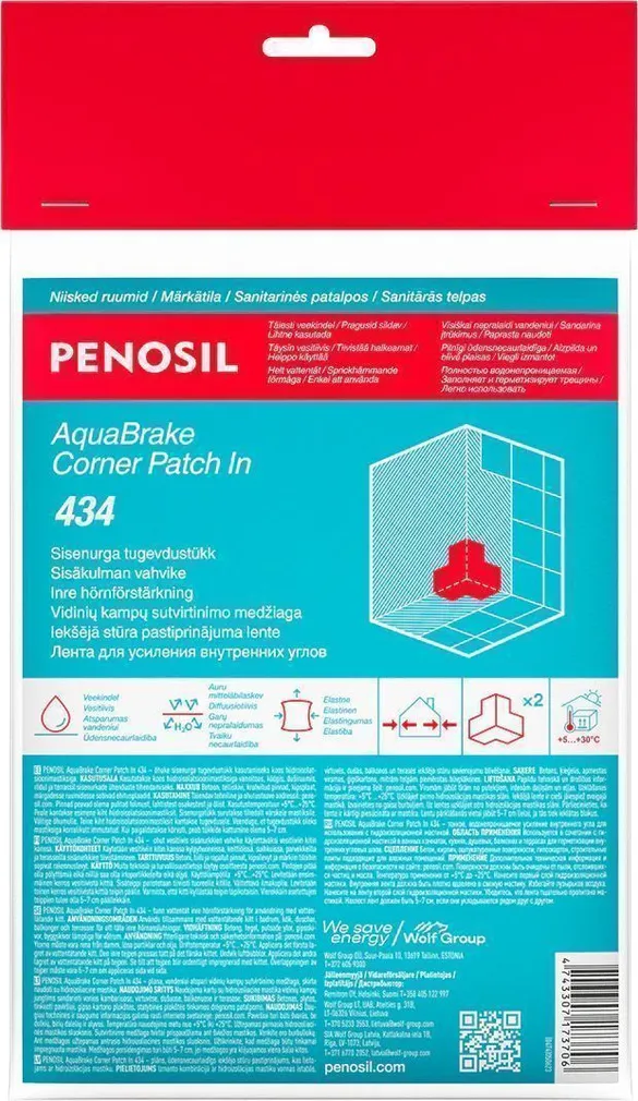 SISENURK PENOSIL AQUABRAKE CORNER PATCH IN 434