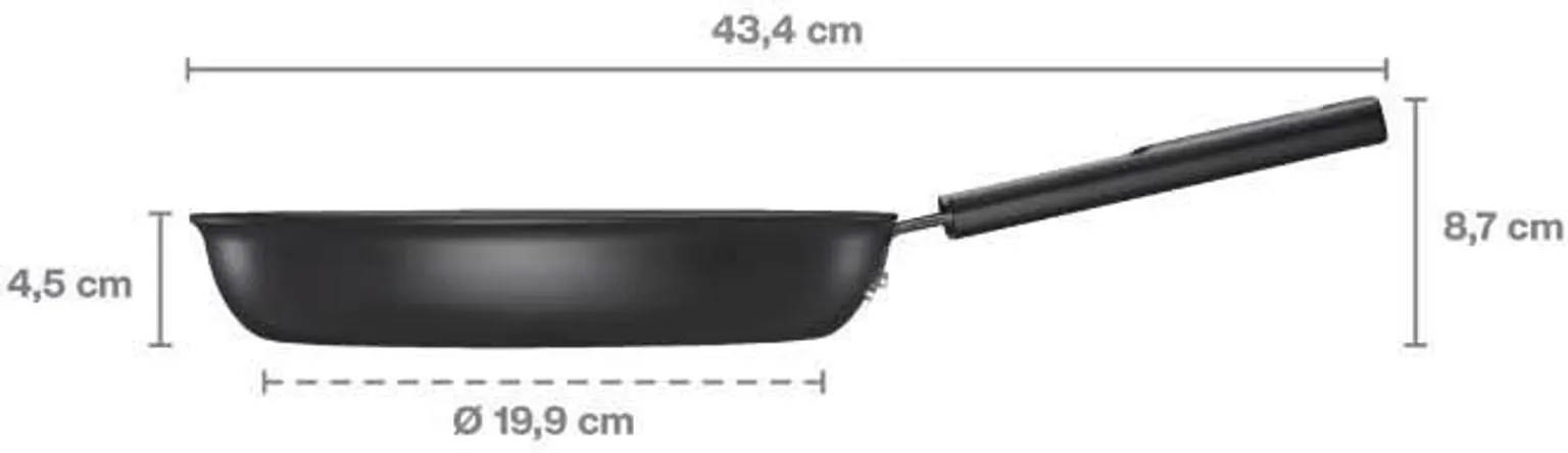 PRAEPANN FISKARS HARD FACE 24CM