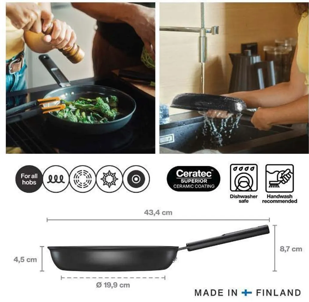 PRAEPANN FISKARS HARD FACE 24CM