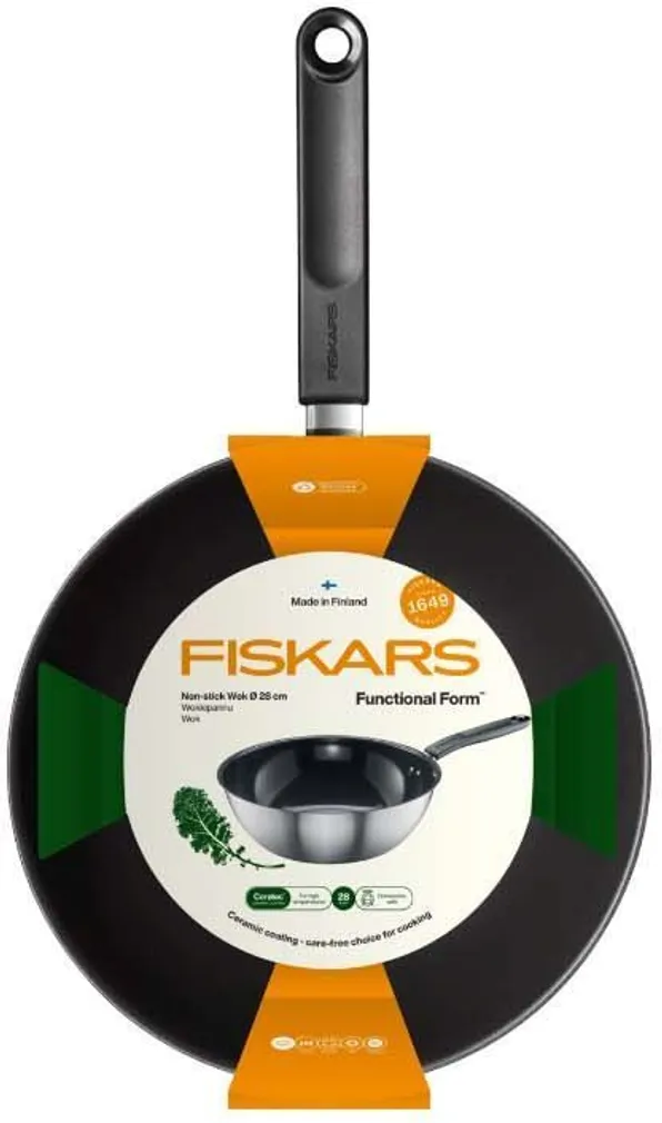 WOK-PANN FISKARS FF 28CM