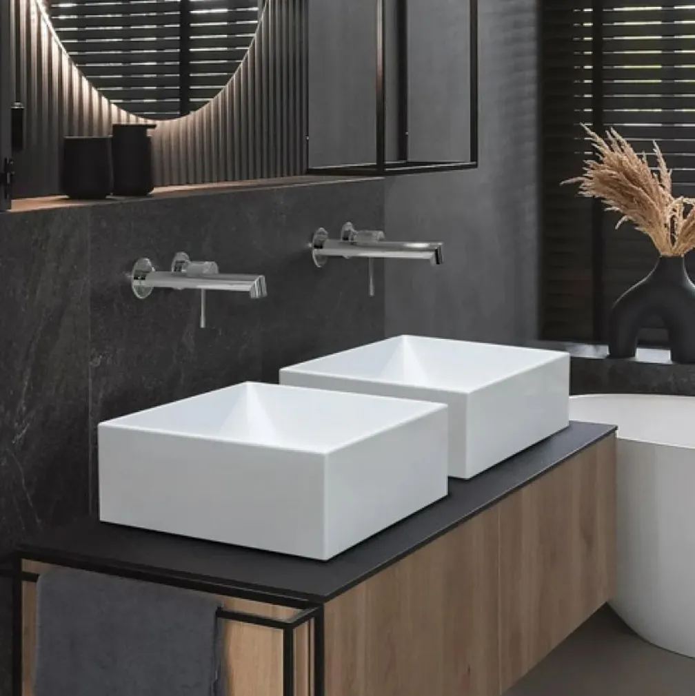 VANNITOAVALAMU TURTL 120MM 378X378MM GRANIIT HÕBE