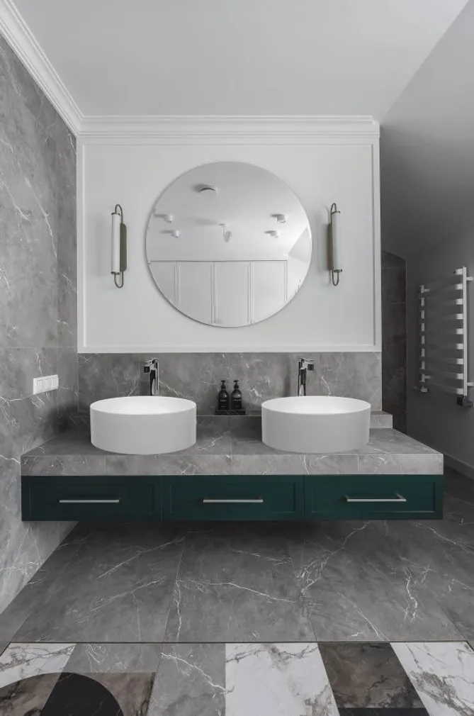 VANNITOAVALAMU TURTL 120MM 378X378MM MARMOR