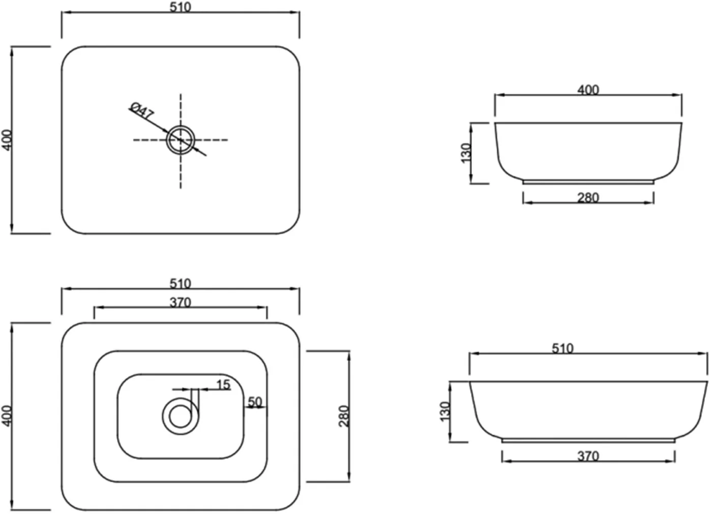 VALAMU INVENA FLORINA 51X40CM PINNAPEALNE VALGE MATT MARMOR