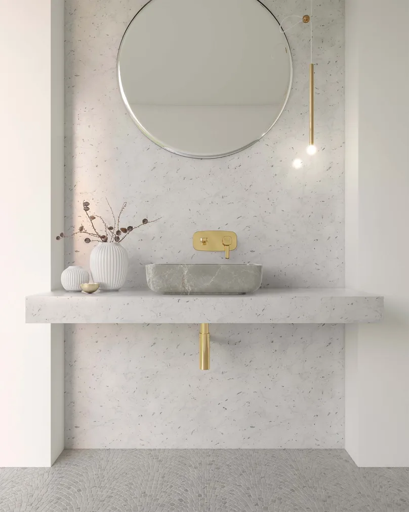 VALAMU INVENA FLORINA 51X40CM PINNAPEALNE HALL MARMOR