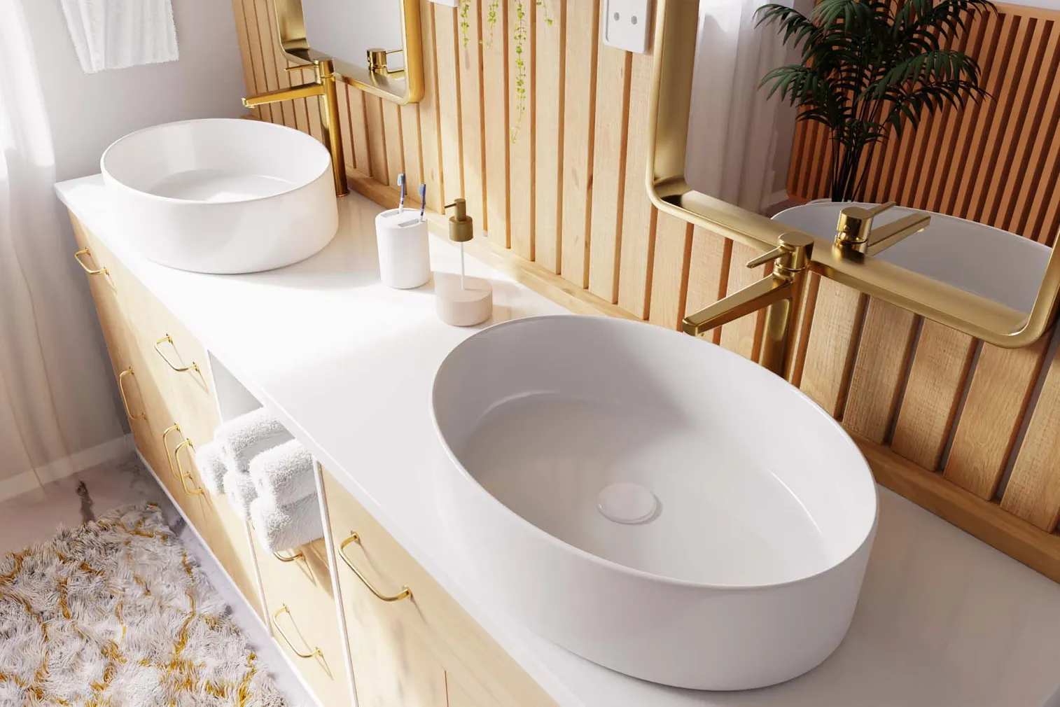 VALAMU INVENA ASTRI 55X41CM PINNAPEALNE OVAALNE VALGE