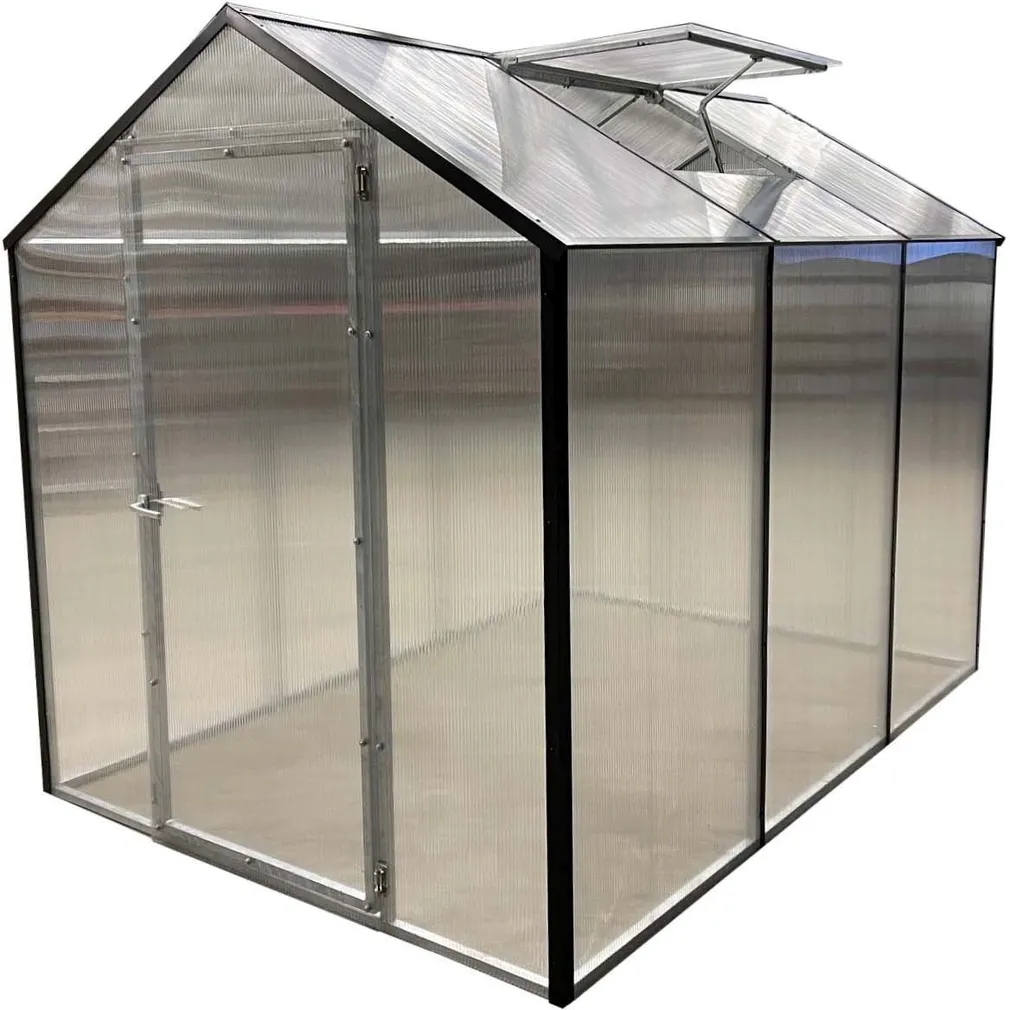 KASVUHOONE LEVI 2X3M 8MM