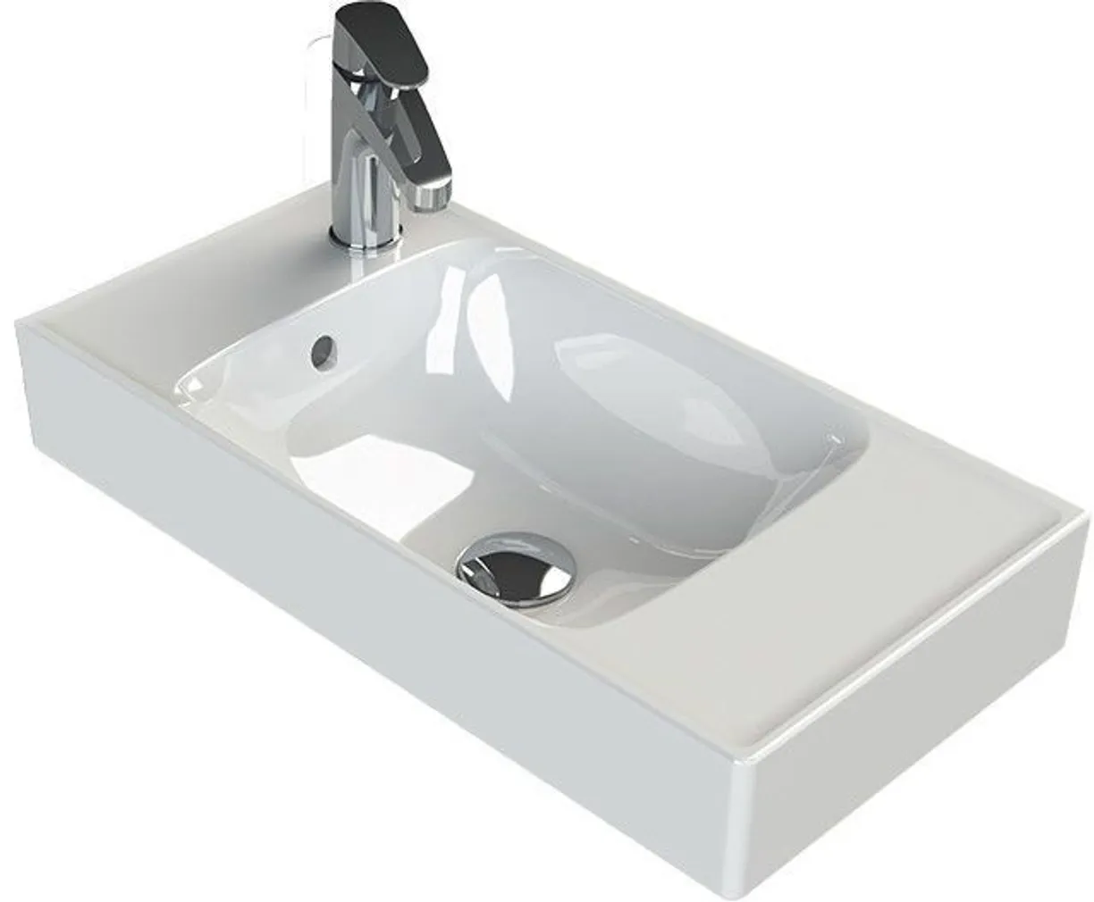 VALAMU CERASTYLE SHARP 50X25CM VASAK