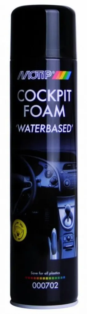 SALONGIPUHASTUSVAHEND MOTIP COCKPIT FOAM VEEBAASILINE 600ML