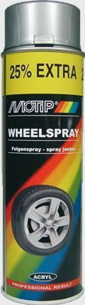 UNIVERSAALVÄRV/VELJEVÄRV MOTIP WHEEL SPRAY HÕBE 500ML