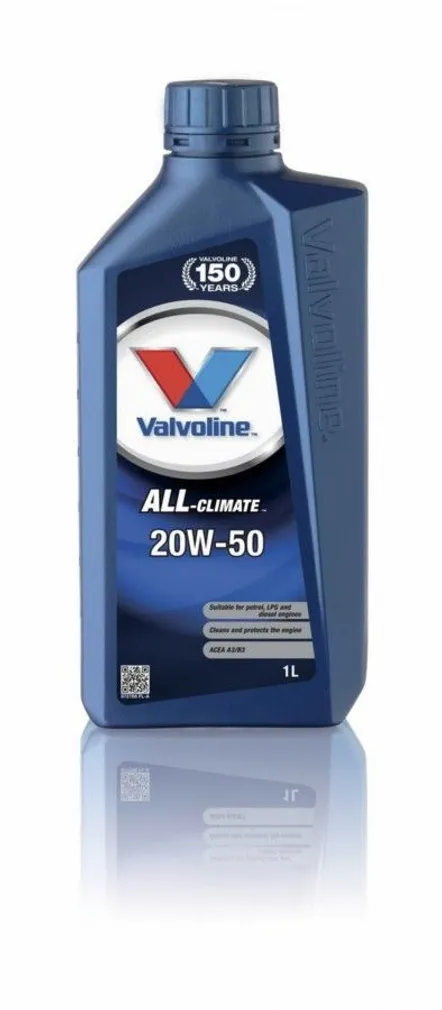 MOOTORIÕLI VALVOLINE ALL CLIMATE 20W50 1L