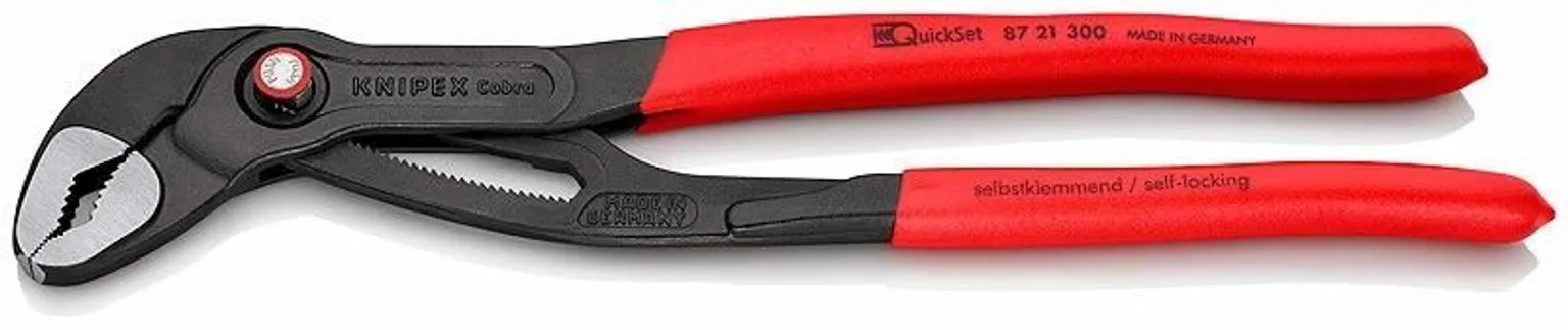 VEEPUMBATANGID KNIPEX COBRA QUICKSET 300MM D70MM