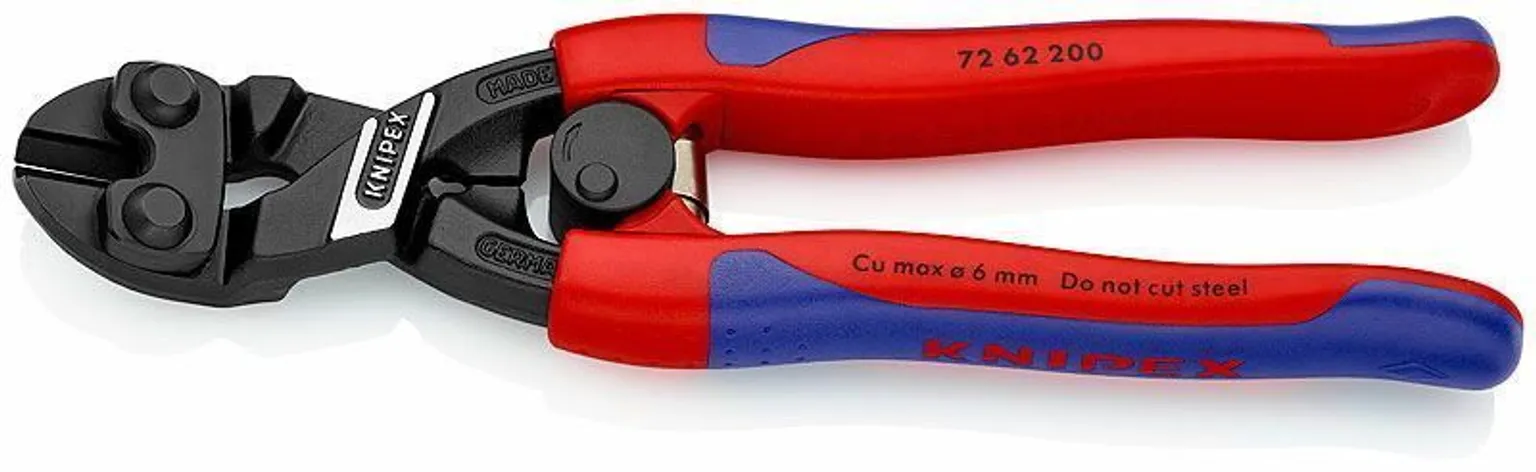 POLDIKÄÄRID KNIPEX 200MM TASAPINNALINE LÕIGE D6MM
