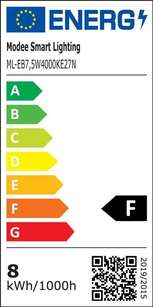 AKUGA AVARIILAMP MODEE E27, 7,5W 4000K 806LM 2000MAH