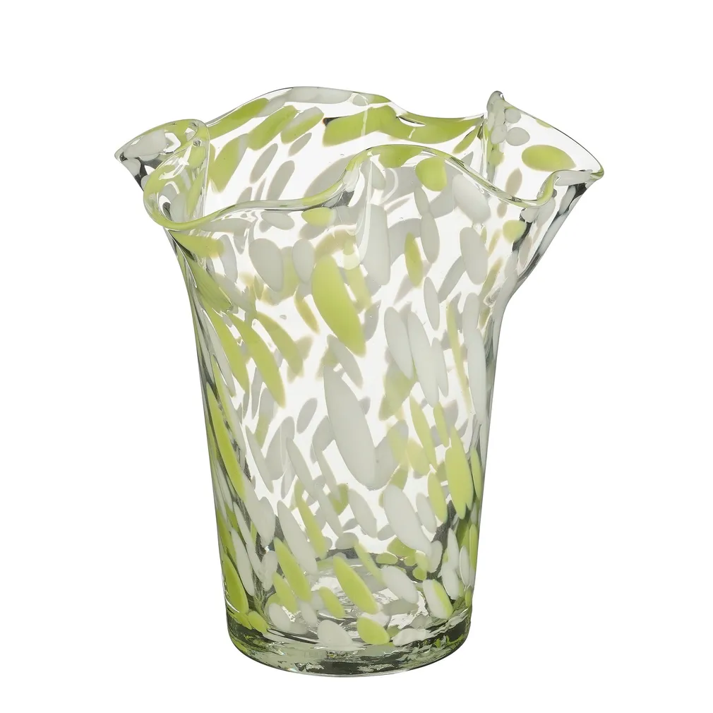 KLAASIST VAAS MICA 23X20CM ROHELINE