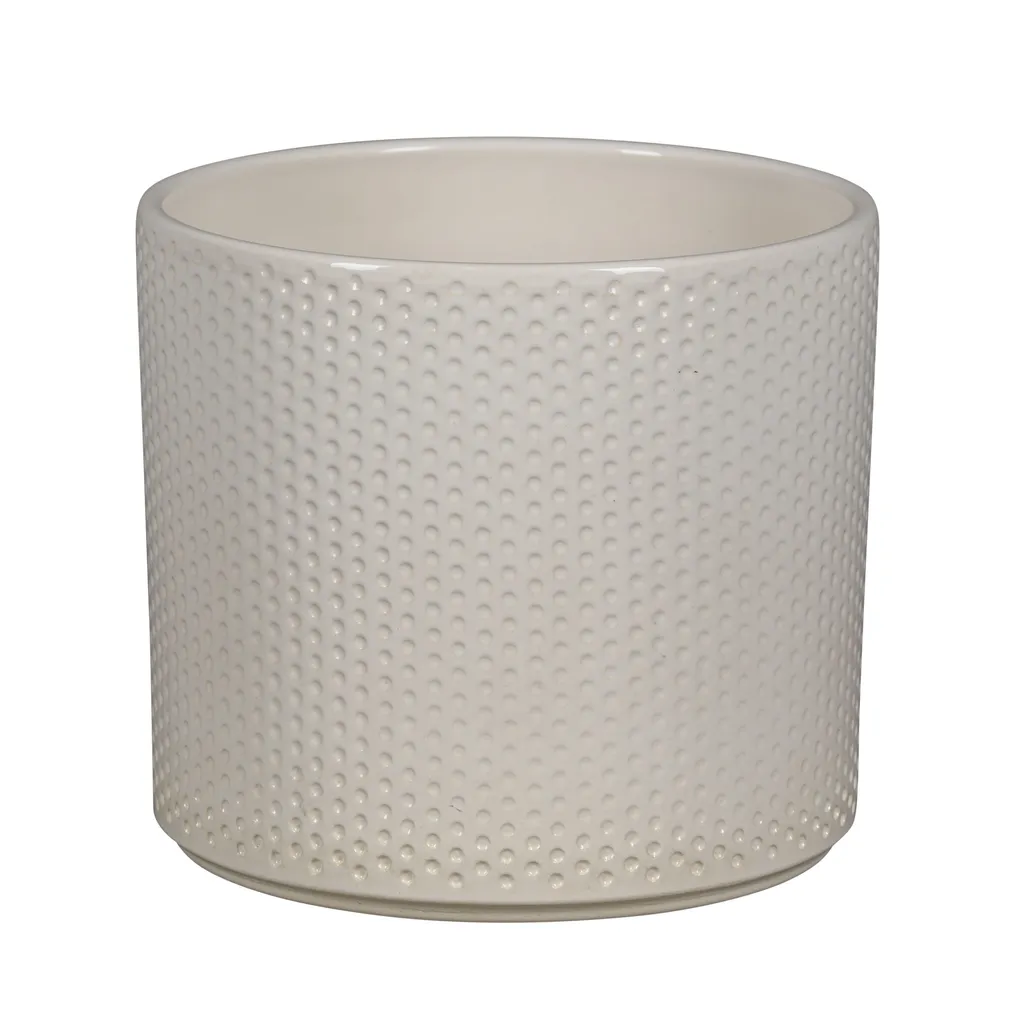 KERAAMILINE ÜMBRISPOTT NDT PILLAR SPOTS 16,8X14,8CM VALGE