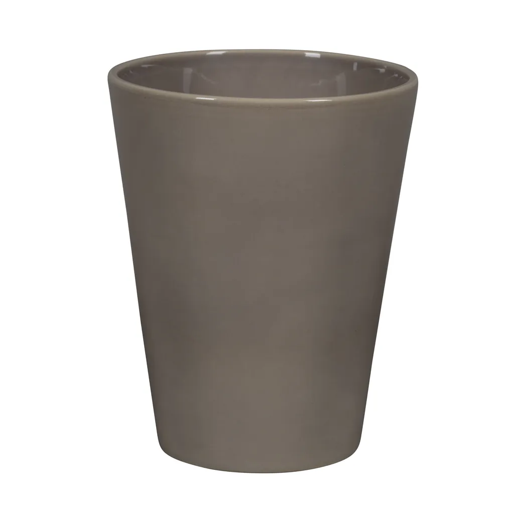 KERAAMILINE ÜMBRISPOTT ORHIDEELE NDT CALYPSO 13,1X16,1CM PRUUN