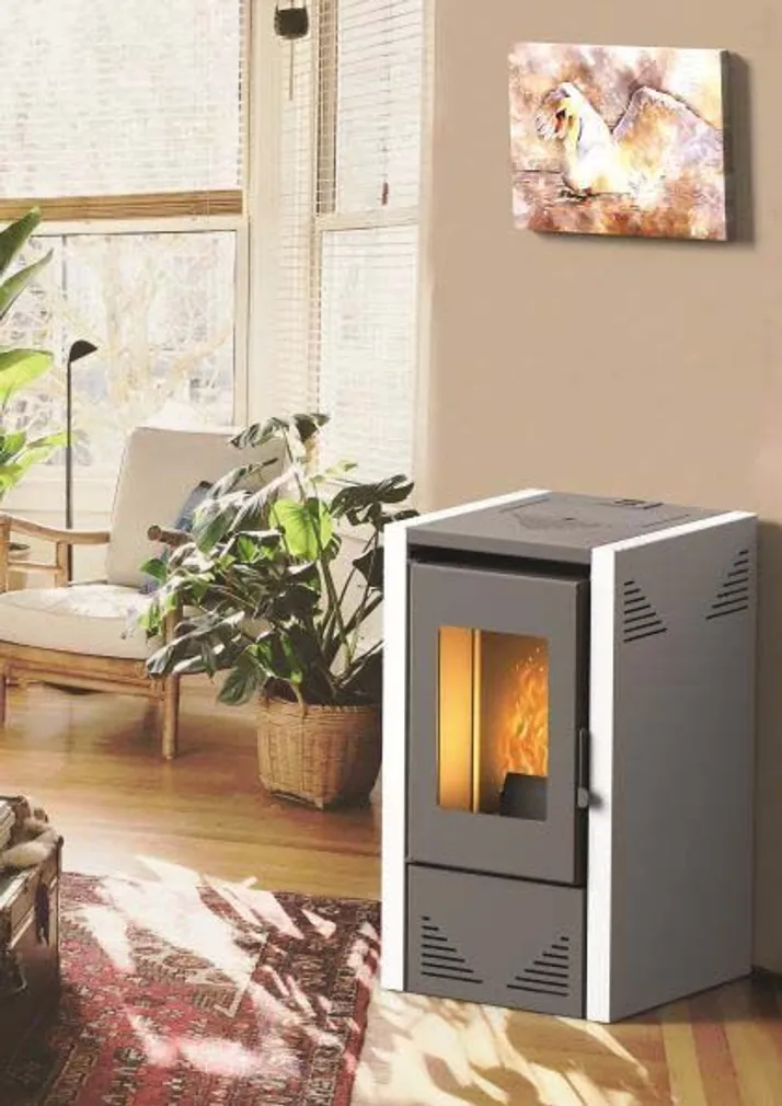 PELLETIKAMIN MARELI JADE 6KW, VALGE