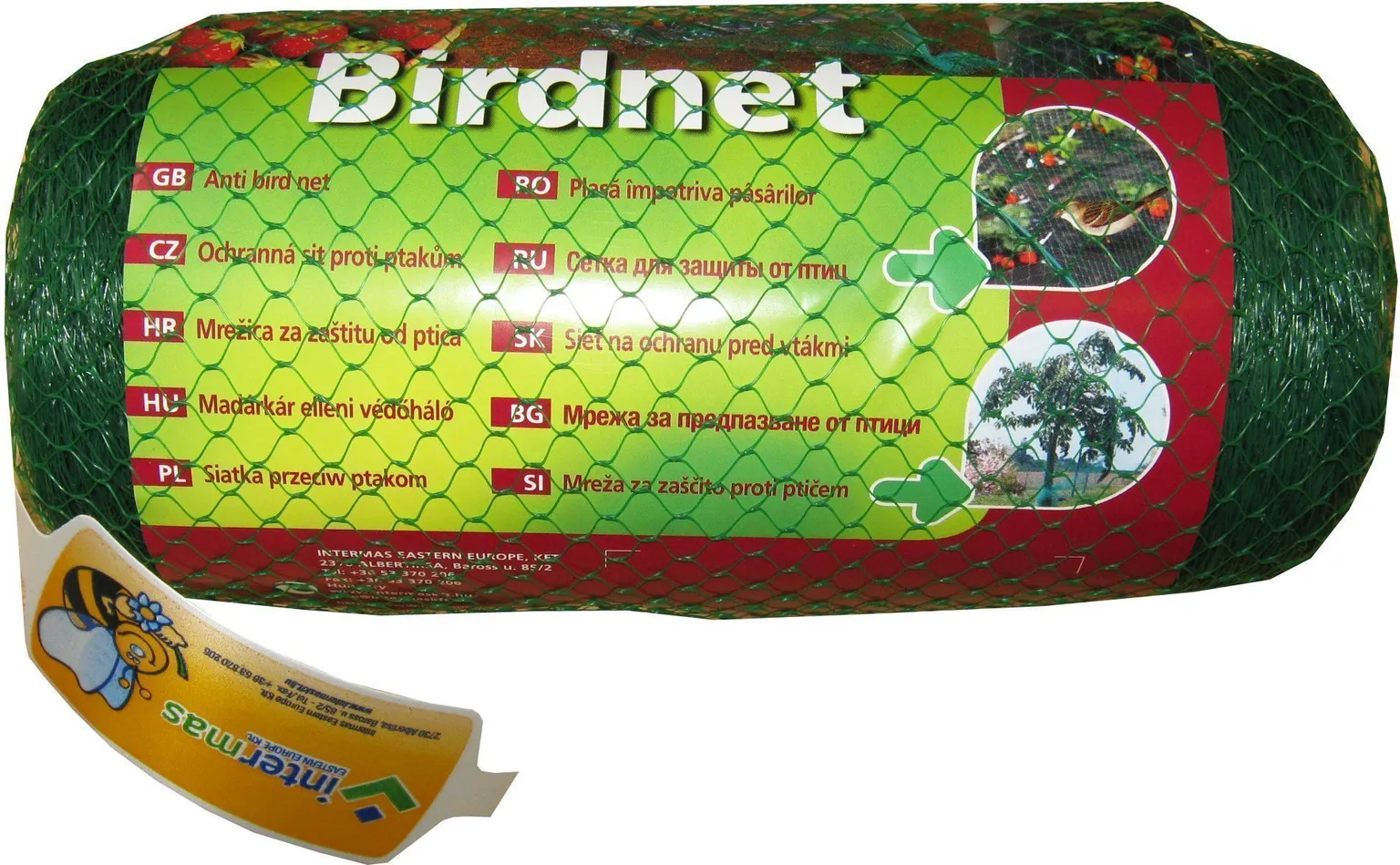 LINNUVÕRK NORTENE 4X20M, SILM 18X18MM ROHELINE