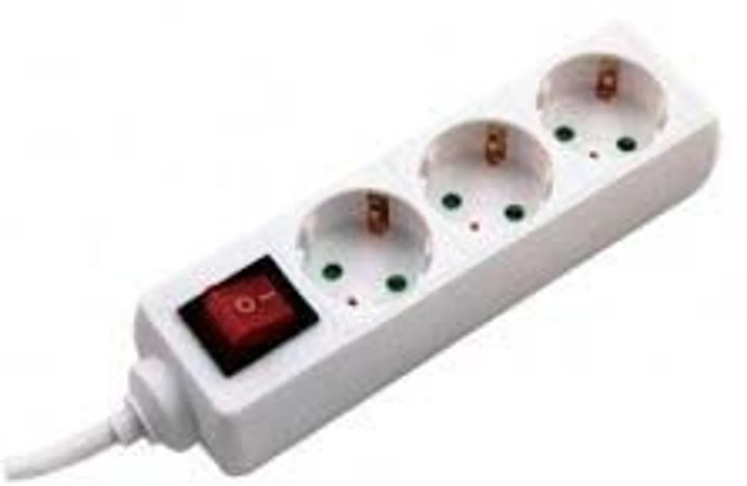 PIKENDUSJUHE LÜLITIGA SPECTOR LIGHT 3 PESA 1,5M 3G1,0MM² 16A VALGE