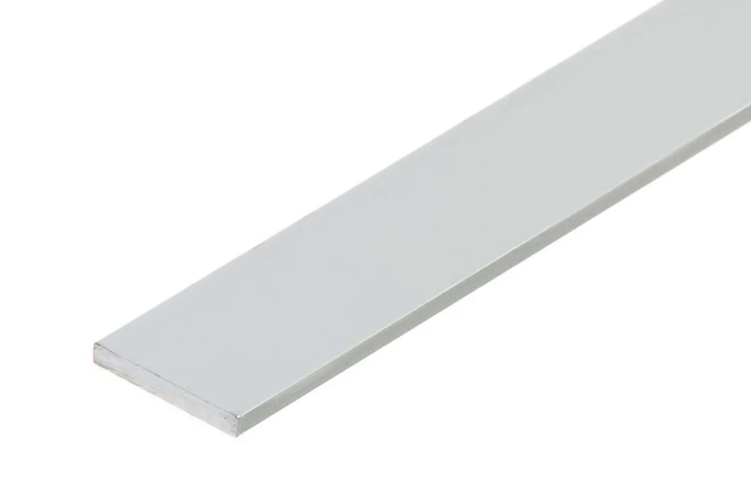 ALUMIINIUM PROFIIL CEZAR FLAT 25X2X1000MM ANOD.HÕBEDANE