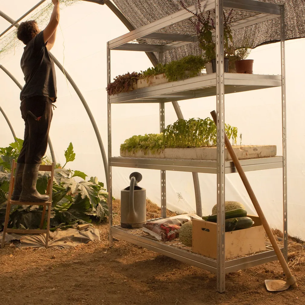 LAORIIUL AR SHELVING RIVET VÕRK 180X120X45CM 300KG/RIIUL