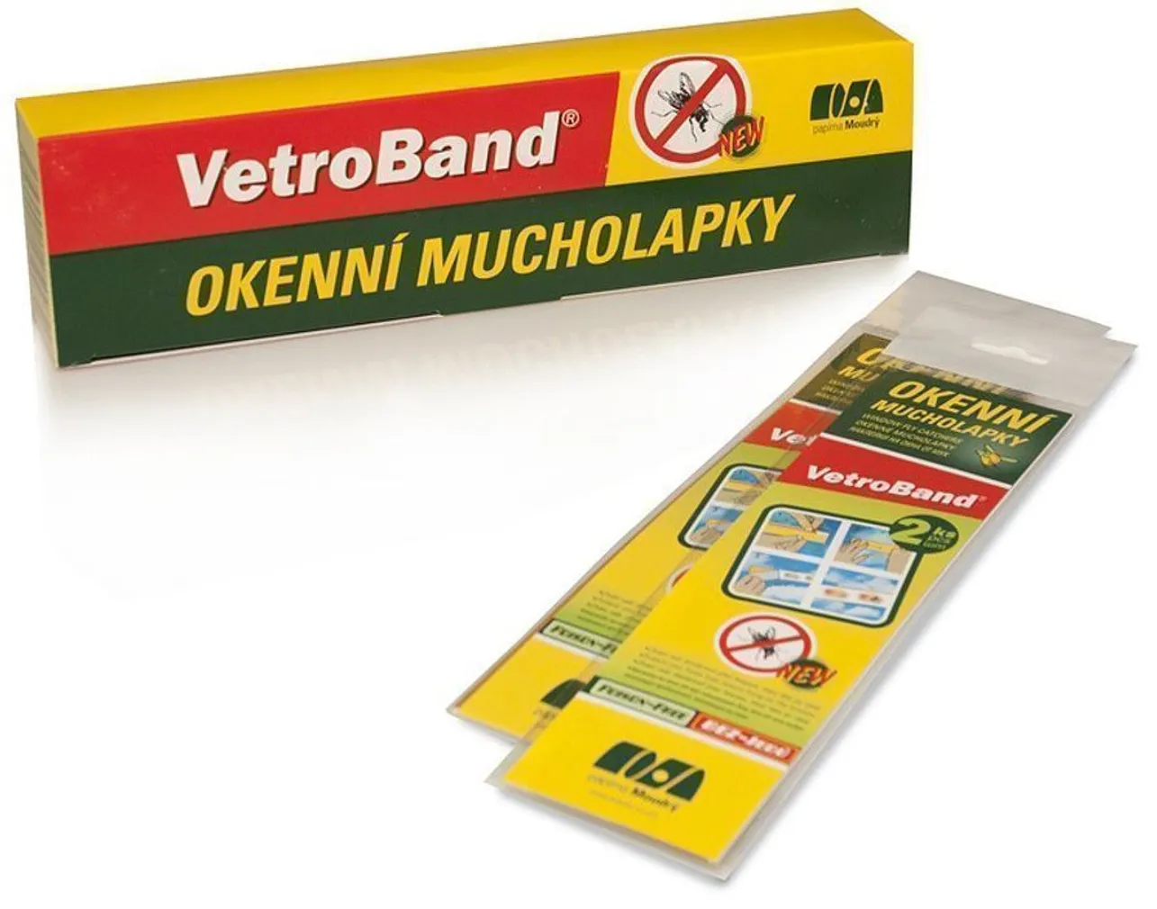 KÄRBSEPABER AKNALE PAPIRNA MOUDRY VETROBAND 2TK PAKIS