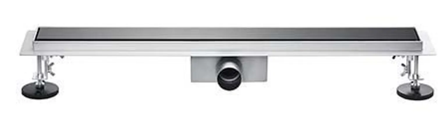 DUŠIRENN NORDLINE KUIVTRAPIGA 70X7CM, REST, MUST KLAAS, KOMPLEKT