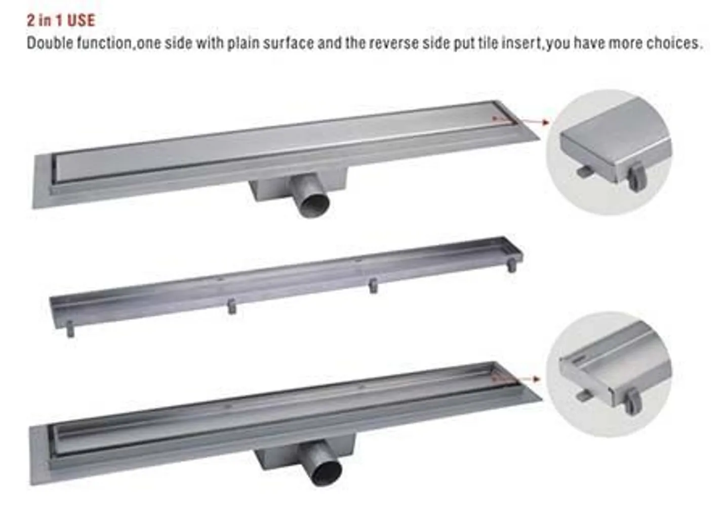 DUŠIRENN NORDLINE 70X7CM PÖÖRATAV HAISULUKUGA 360° KOMPLEKT