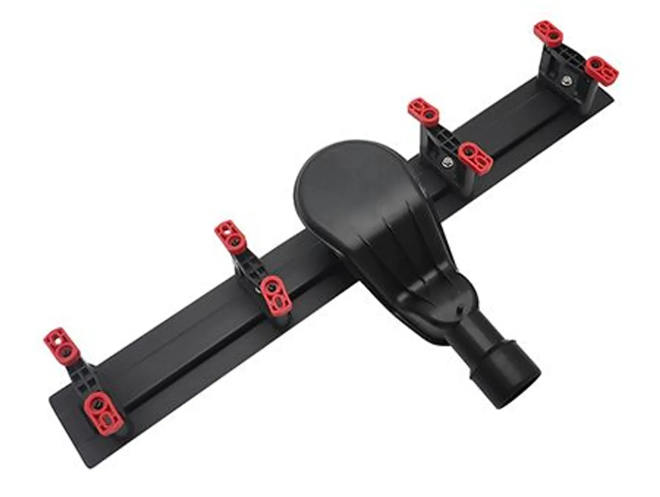 DUŠIRENN NORDLINE 70X3CM PÖÖRATAV 360° SLIM, MUST MATT