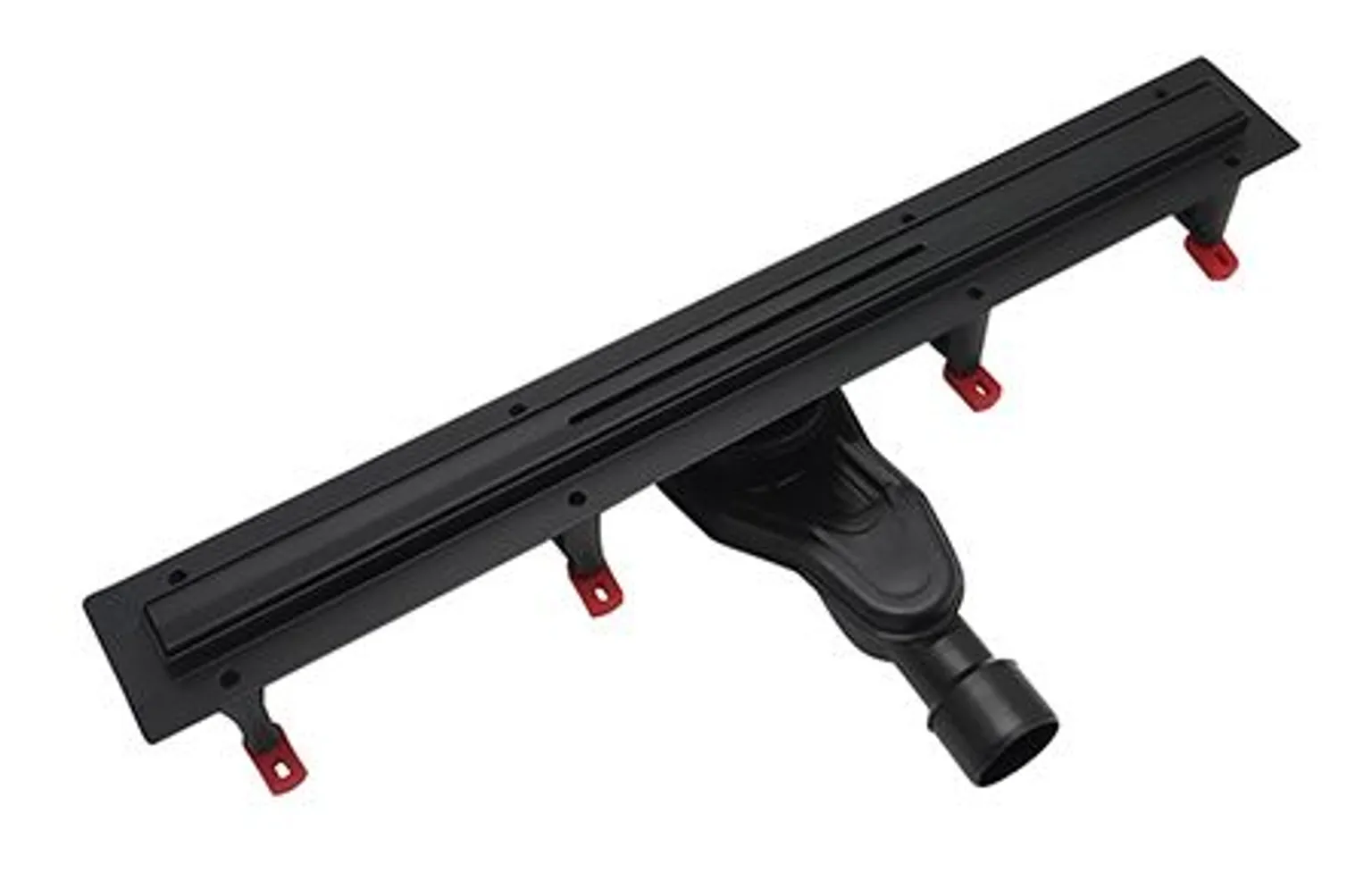 DUŠIRENN NORDLINE 90X3CM PÖÖRATAV 360° SLIM, MUST MATT