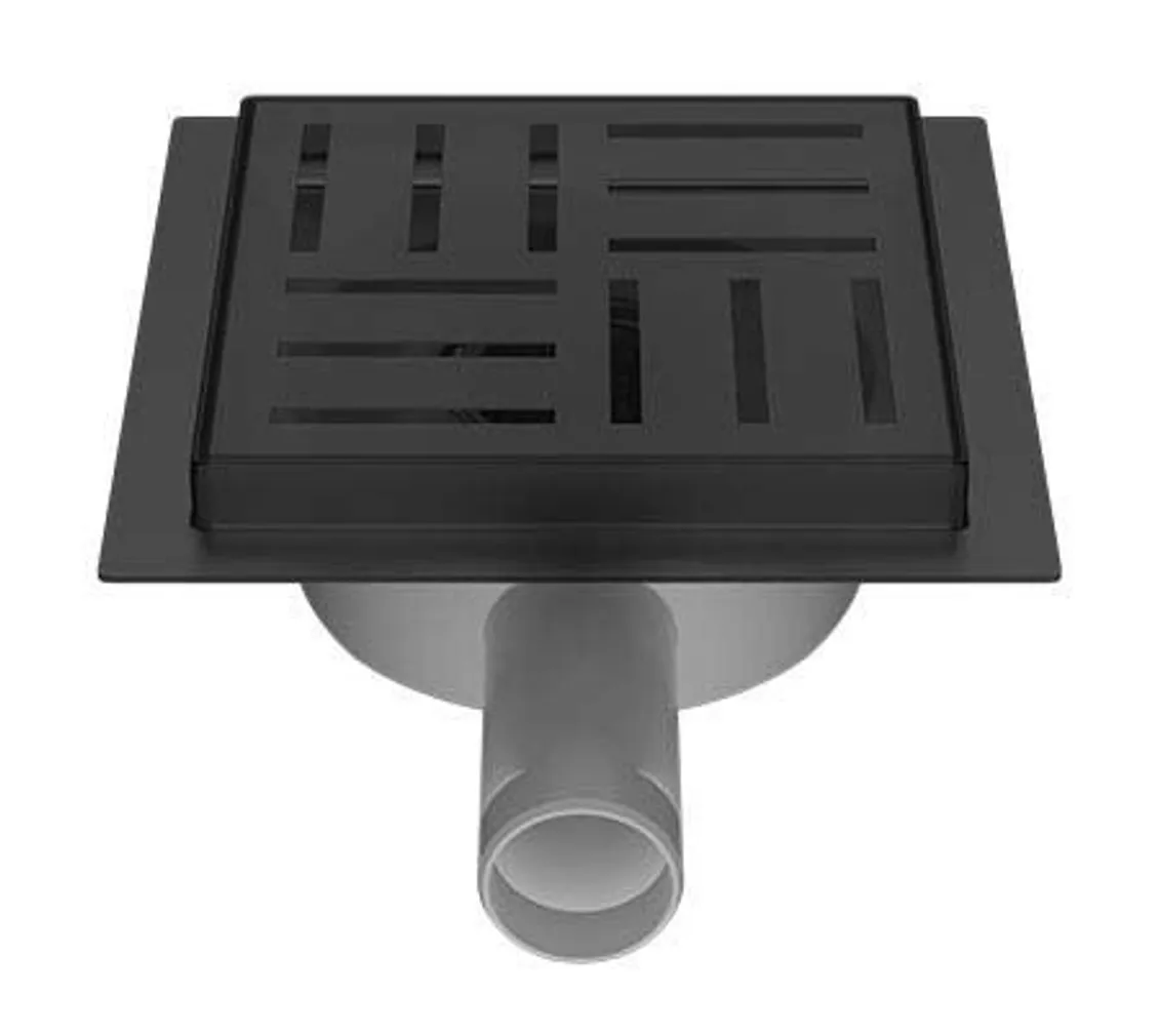 KUIVTRAPP NORDLINE NURK Ø40/50, 20X20CM MUST, RESTIGA