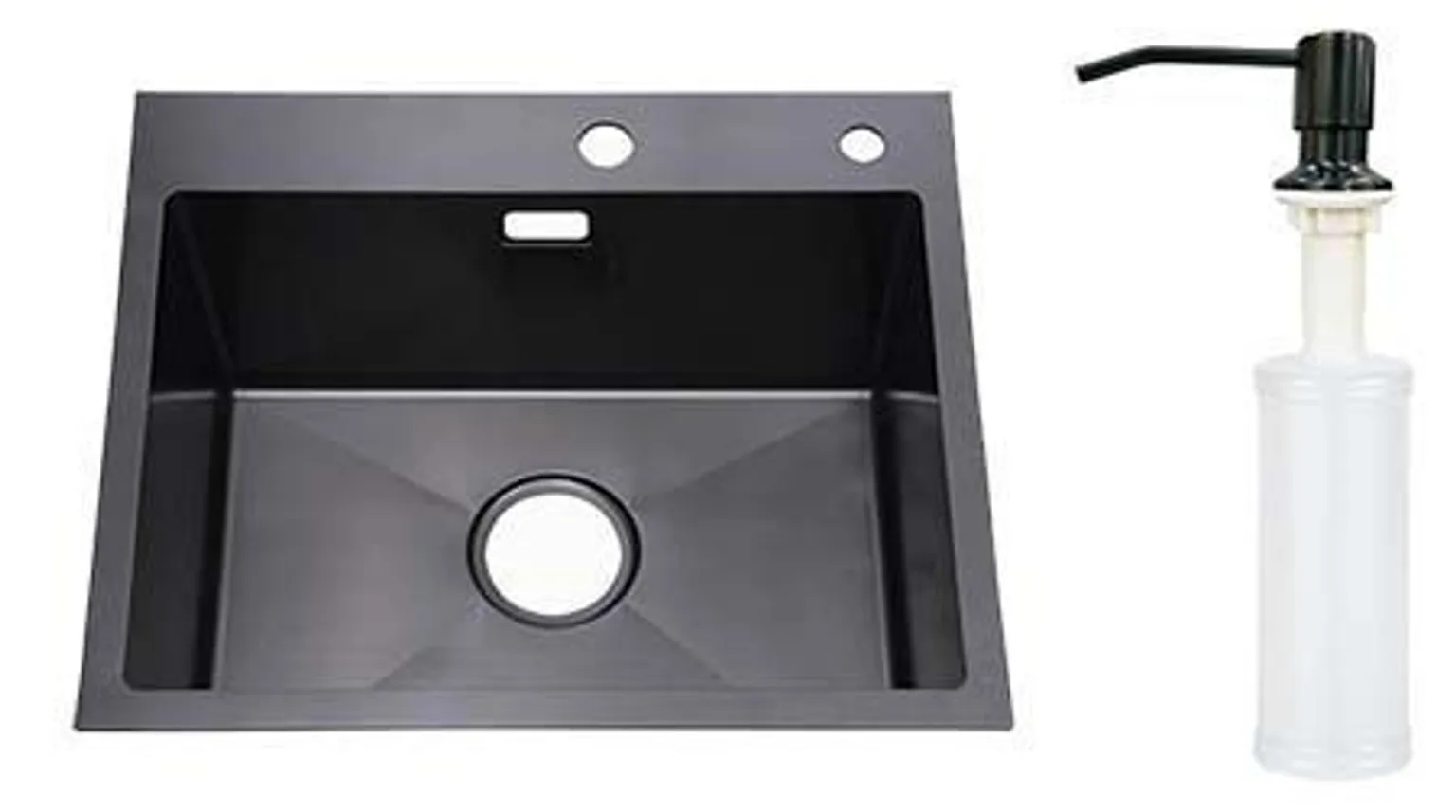 VALAMU NORDLINE CUBE 60X45CM ROOSTEVABA, DOSAATORIGA, MUST