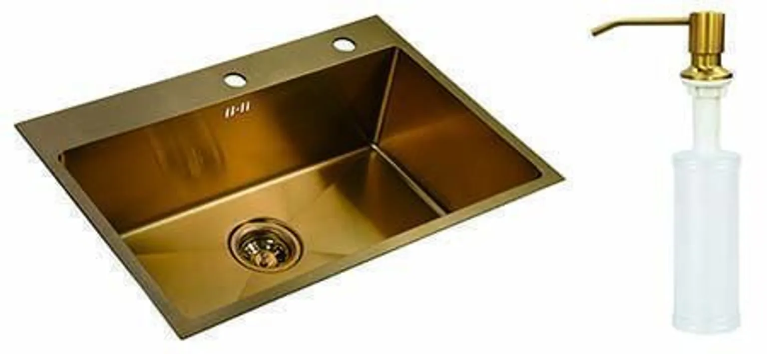 VALAMU NORDLINE CUBE 60X45CM ROOSTEVABA, DOSAATORIGA, KULDNE