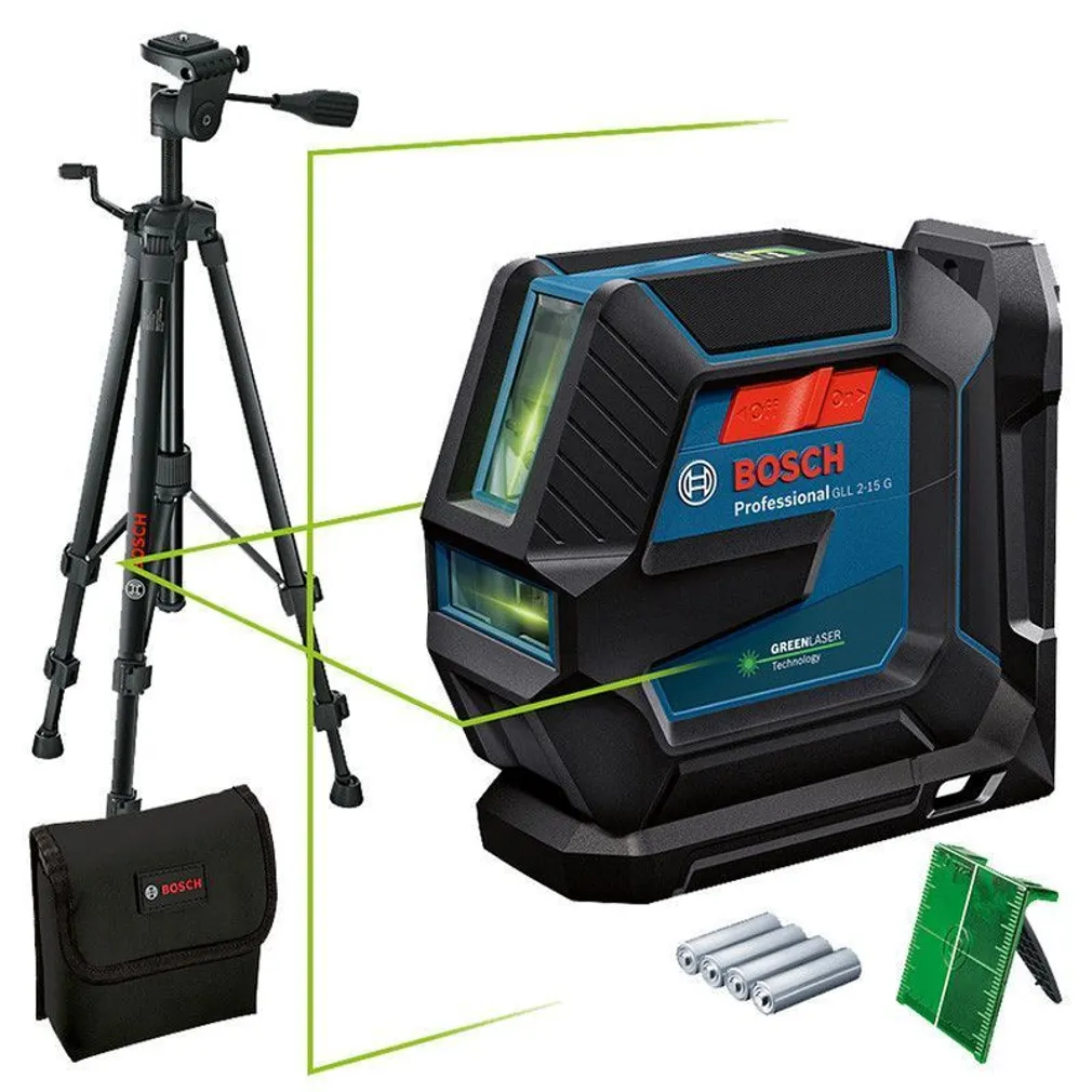 RISTJOONLASER BOSCH GLL 2-15 G, BT 150