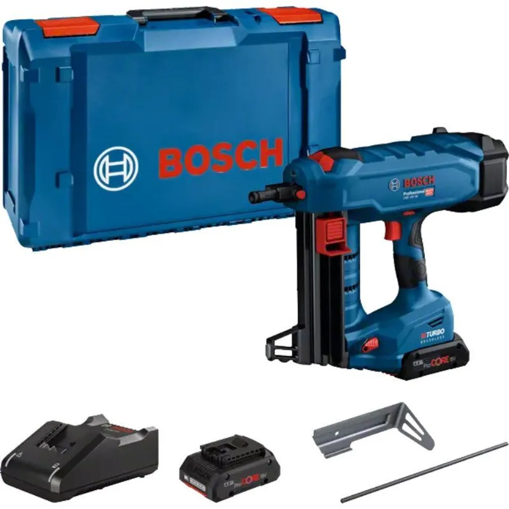 AKUNAELAPÜSTOL BOSCH GNB 18V-38 2X4.0AH PROC, GAL 18V-40