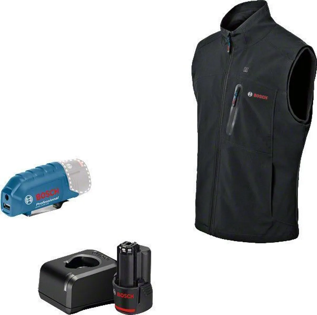SOOJENDUSEGA VEST BOSCH GHV 12+18V XA PROFESSIONAL, SUURUS 2XL